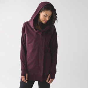 Lululemon Wrap Up Jacket- High Neck Hooded Sweatshirt- Size 4
